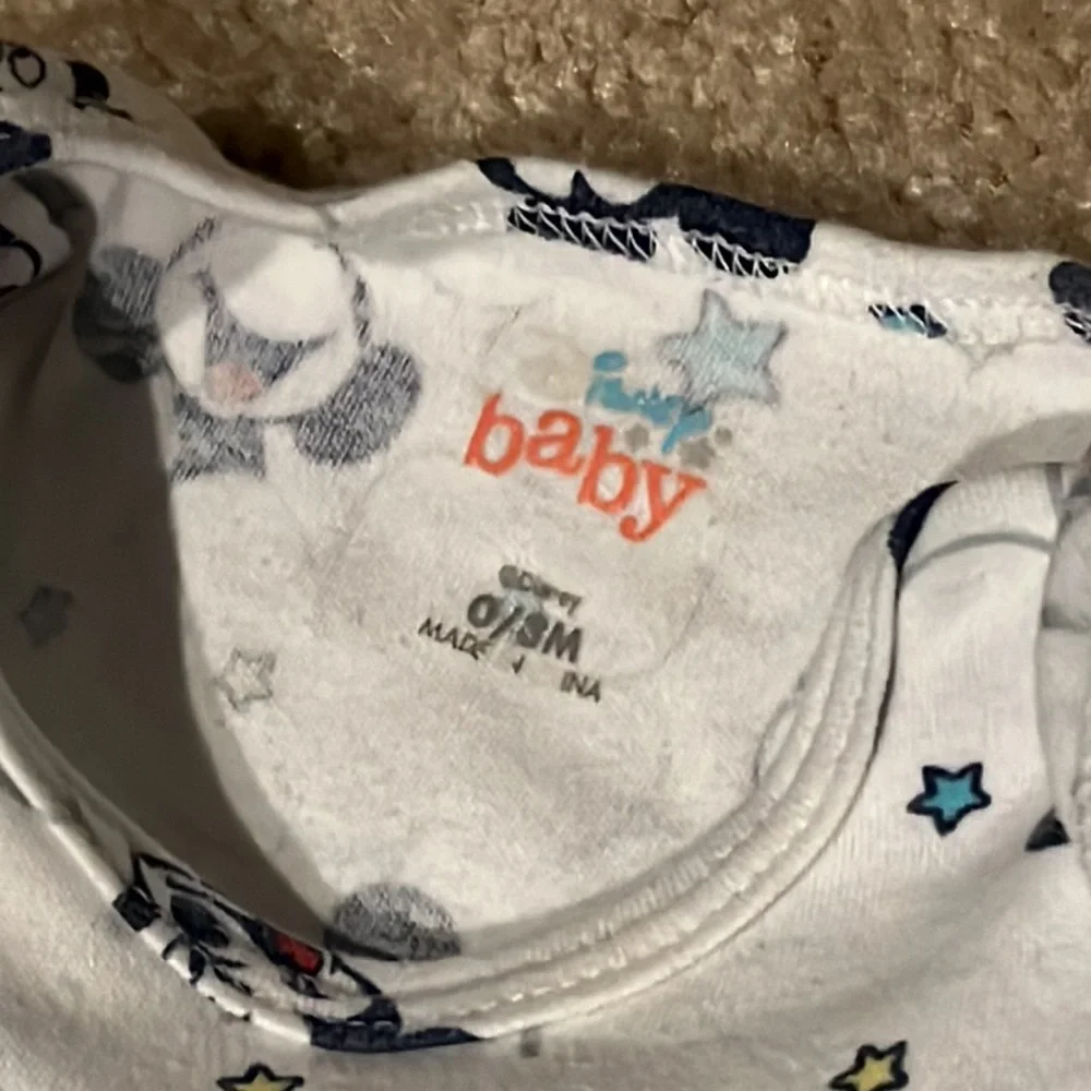 0-3M DISNEY Mickey Mouse (set of 3) Onesie